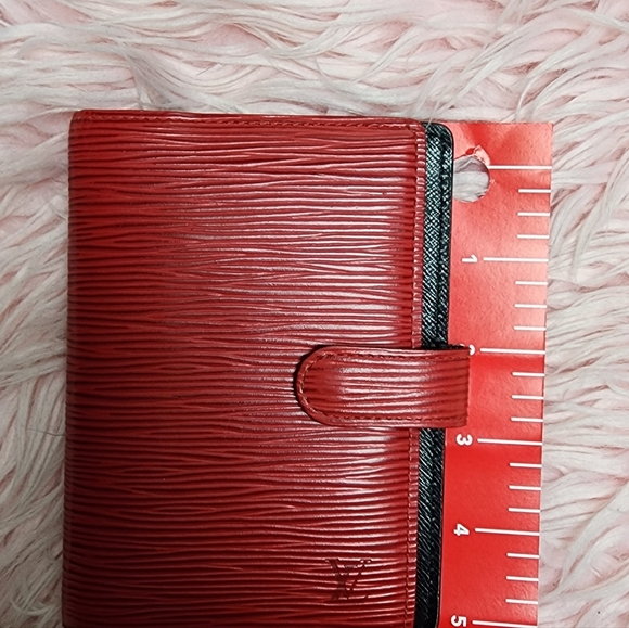 Louis Vuitton Vintage Red Epi Leather Agenda EUC - Picture 7 of 16